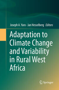 Vorderes Coverbild Adaptation to Climate Change and Variability in Rural West Africa