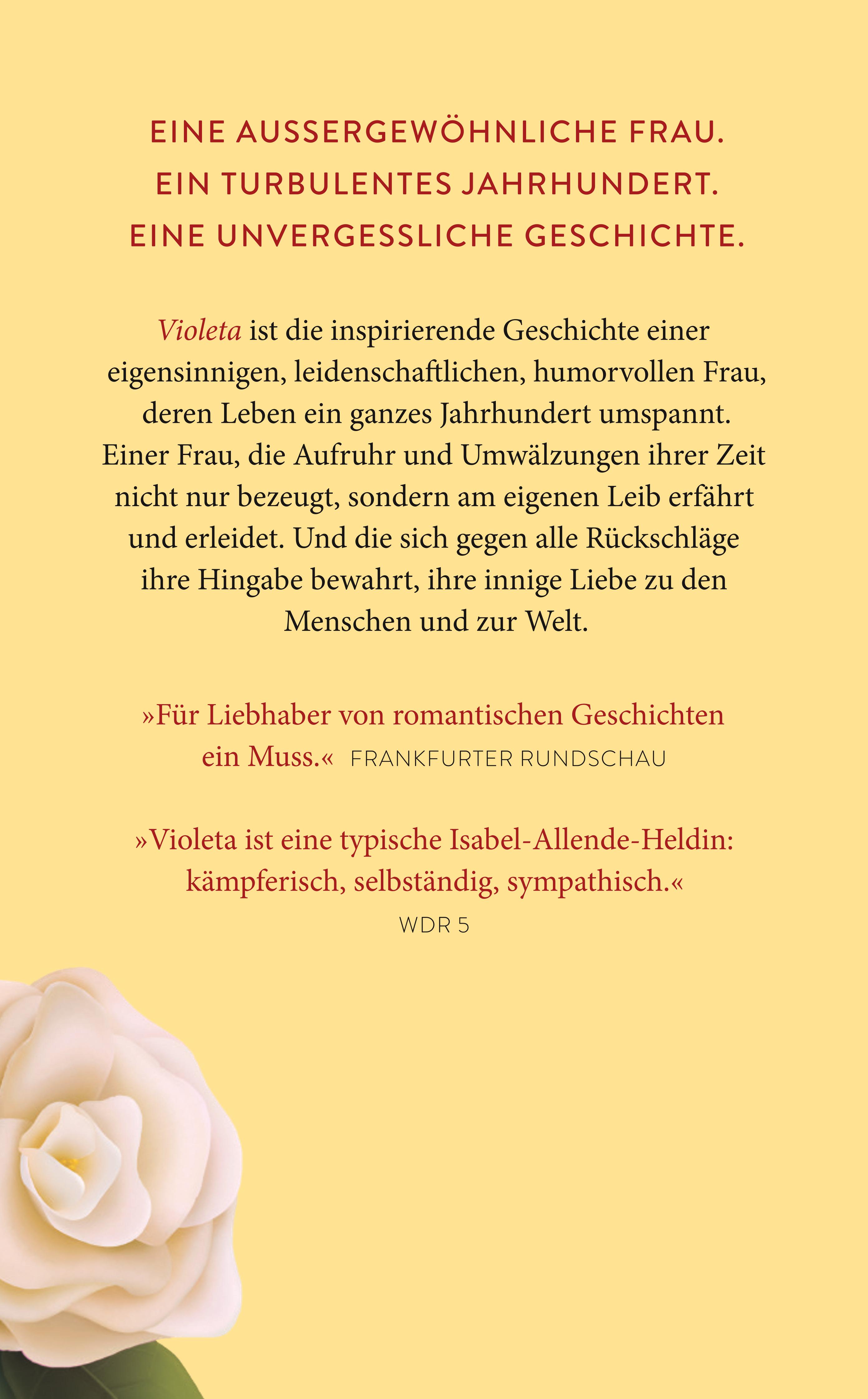 Rückseitencover Violeta