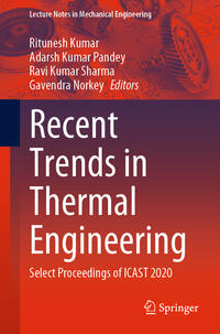 Vorderes Coverbild Recent Trends in Thermal Engineering