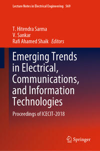 Vorderes Coverbild Emerging Trends in Electrical, Communications, and Information Technologies