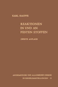 Vorderes Coverbild Reaktionen in und an festen Stoffen
