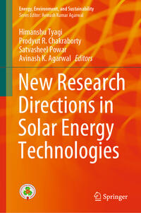 Vorderes Coverbild New Research Directions in Solar Energy Technologies