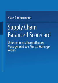 Vorderes Coverbild Supply Chain Balanced Scorecard