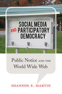 Vorderes Coverbild Social Media and Participatory Democracy