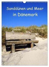 Vorderes Coverbild Sanddünen und Meer in Dänemark (Wandkalender 2025 DIN A3 hoch), CALVENDO Monatskalender