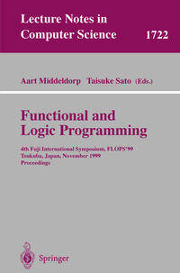 Vorderes Coverbild Functional and Logic Programming
