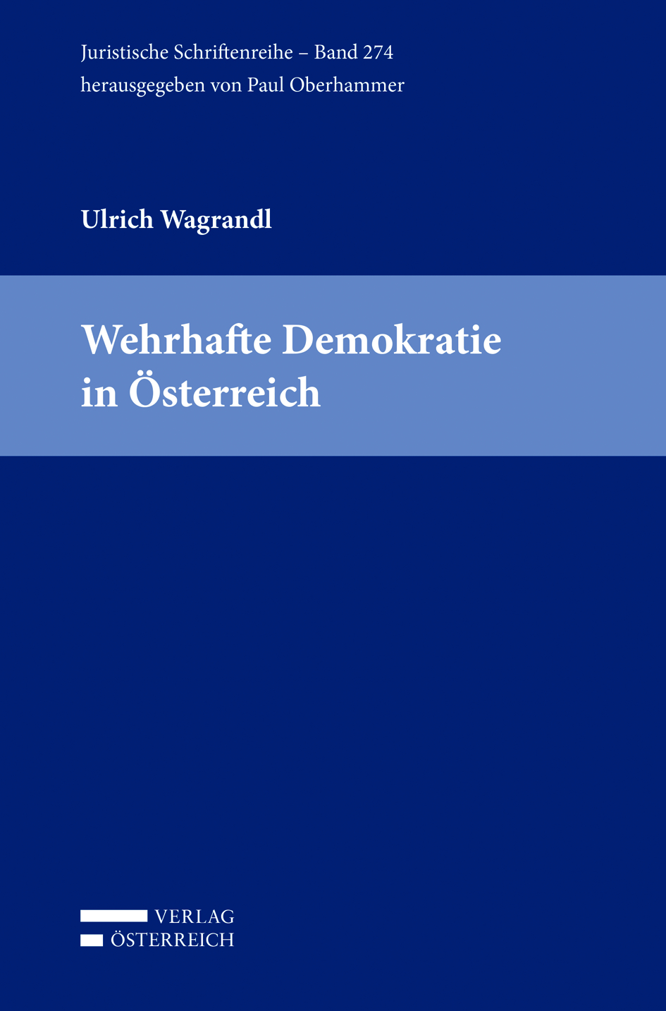 Anderes Coverbild Wehrhafte Demokratie in Österreich