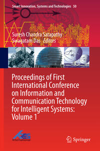 Vorderes Coverbild Proceedings of First International Conference on Information and Communication Technology for Intelligent Systems: Volume 1