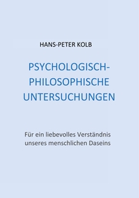 Vorderes Coverbild Psychologisch-philosophische Untersuchungen