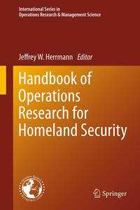 Vorderes Coverbild Handbook of Operations Research for Homeland Security