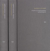 Vorderes Coverbild Rudolf Steiner: Schriften. Kritische Ausgabe / Band 8,1-2: Schriften zur Anthropogenese und Kosmogonie