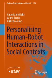Vorderes Coverbild Personalising Human-Robot Interactions in Social Contexts