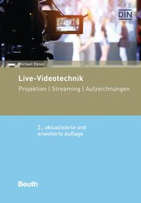 Vorderes Coverbild Live-Videotechnik - Buch mit E-Book