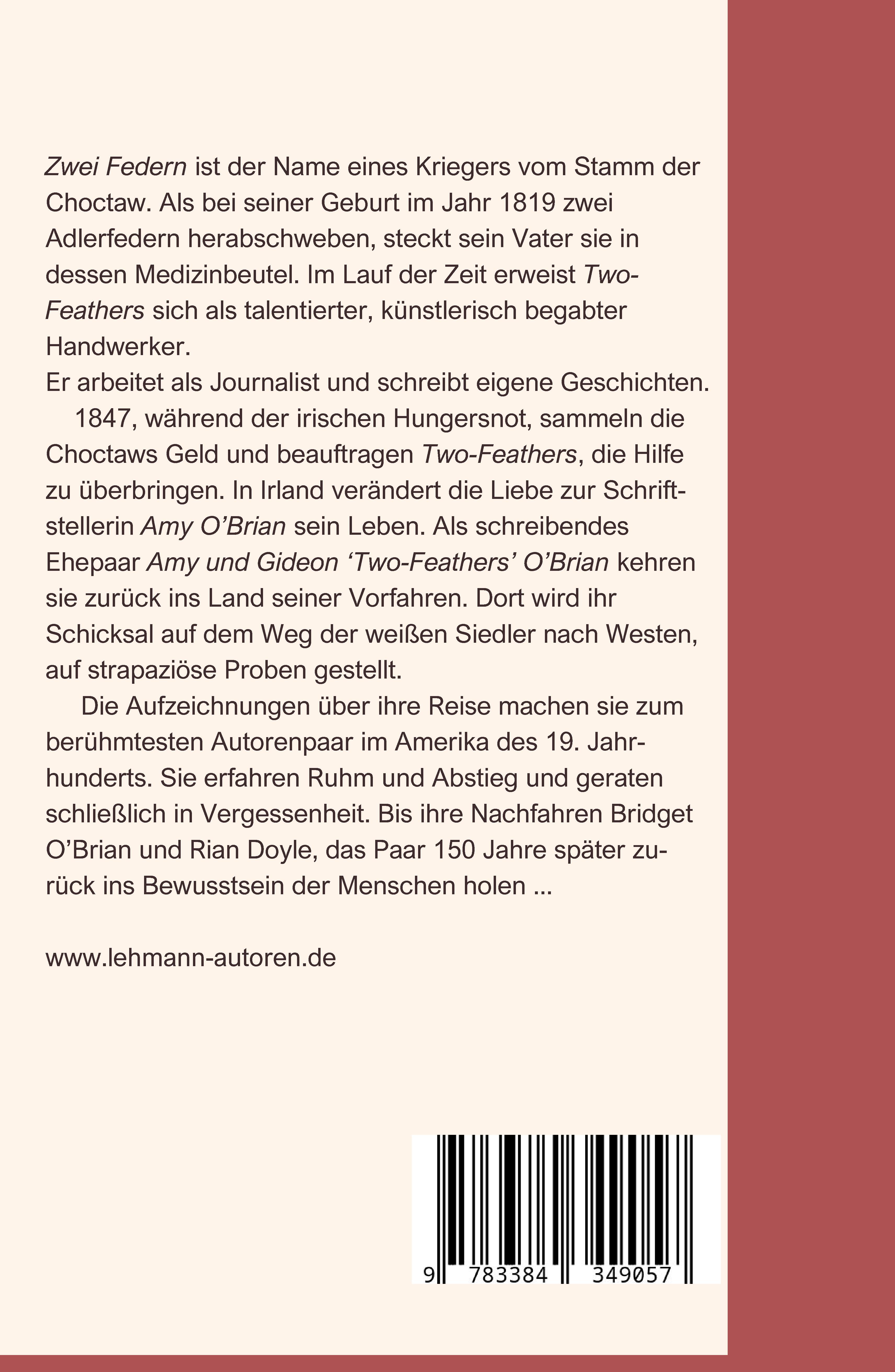 Rückseitencover Zwei Federn