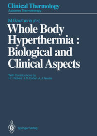 Vorderes Coverbild Whole Body Hyperthermia: Biological and Clinical Aspects