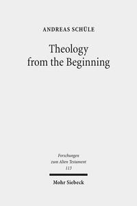 Vorderes Coverbild Theology from the Beginning