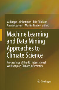 Vorderes Coverbild Machine Learning and Data Mining Approaches to Climate Science