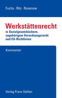 Vorderes Coverbild Werkstättenrecht