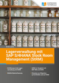 Vorderes Coverbild Lagerverwaltung mit SAP S/4HANA Stock Room Management (StRM)
