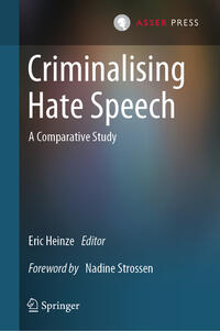 Vorderes Coverbild Criminalising Hate Speech