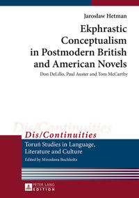 Vorderes Coverbild Ekphrastic Conceptualism in Postmodern British and American Novels
