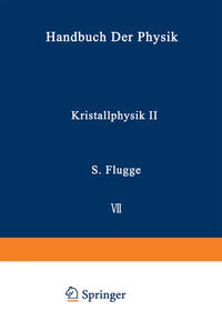 Vorderes Coverbild Kristallphysik II / Crystal Physics II