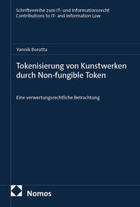 Vorderes Coverbild Tokenisierung von Kunstwerken durch Non-fungible Token