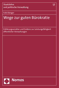 Vorderes Coverbild Wege zur guten Bürokratie