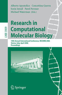 Vorderes Coverbild Research in Computational Molecular Biology