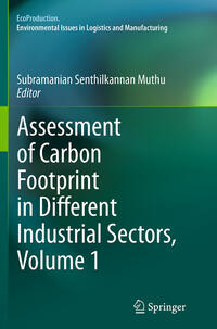 Vorderes Coverbild Assessment of Carbon Footprint in Different Industrial Sectors, Volume 1