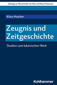 Vorderes Coverbild Zeugnis und Zeitgeschichte