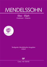 Vorderes Coverbild Elias (Klavierauszug deutsch/englisch)