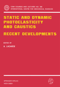 Vorderes Coverbild Static and Dynamic Photoelasticity and Caustics