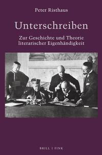 Vorderes Coverbild Unterschreiben
