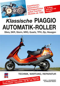 Vorderes Coverbild Klassische Piaggio Automatik-Roller