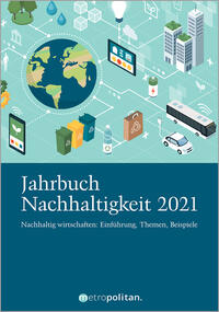 Vorderes Coverbild Jahrbuch Nachhaltigkeit 2021