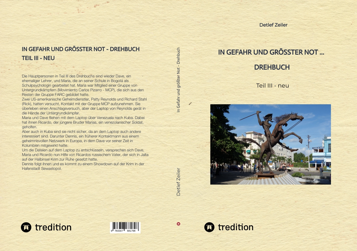Gesamtes Coverbild In Gefahr und größter Not - Drehbuch