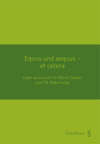 Vorderes Coverbild Equus und aequus - et cetera