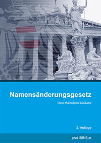 Vorderes Coverbild Namensänderungsgesetz