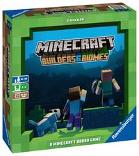 Vorderes Coverbild Minecraft: Builders & Biomes - Gesellschaftsspiel & Brettspiel ab 10 Jahre