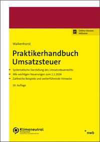 Vorderes Coverbild Praktikerhandbuch Umsatzsteuer