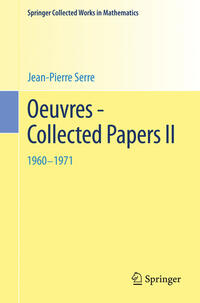 Vorderes Coverbild Oeuvres - Collected Papers II