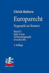 Vorderes Coverbild Europarecht
