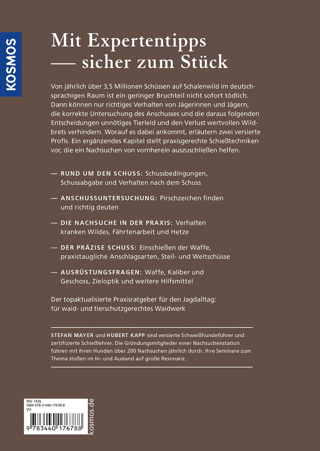 Rückseitencover Schuss und Anschuss