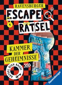 Vorderes Coverbild Ravensburger Escape Rätsel - Kammer der Geheimnisse