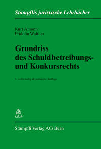 Vorderes Coverbild Grundriss des Schuldbetreibungs- und Konkursrechts