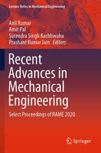Vorderes Coverbild Recent Advances in Mechanical Engineering