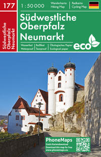 Vorderes Coverbild Südwestliche Oberpfalz, Neumarkt, Wander - Radkarte 1 : 50 000