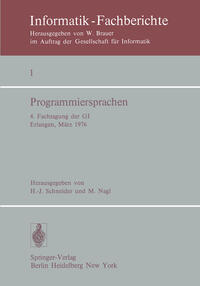 Vorderes Coverbild Programmiersprachen