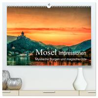 Vorderes Coverbild Mosel Impressionen Mystische Burgen und magische Orte (hochwertiger Premium Wandkalender 2025 DIN A2 quer), Kunstdruck in Hochglanz
